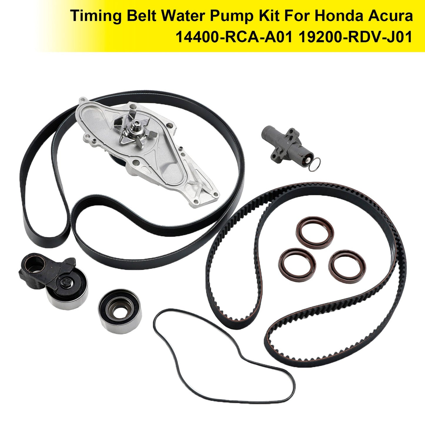 2005-2014 Honda Odyssey All 3.5L / V6 Timing Belt Water Pump Kit 14400-RCA-A01 19200-RDV-J01