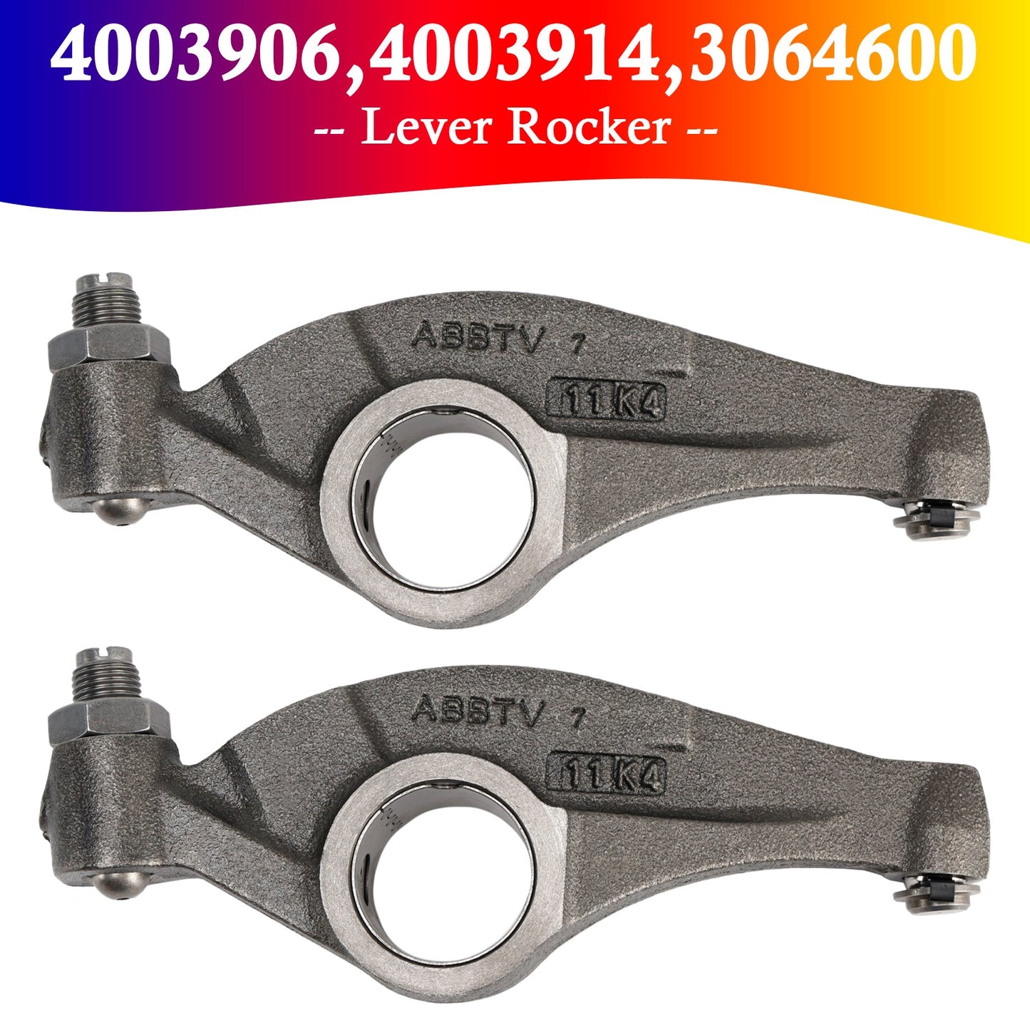 2x New Lever Rocker for Cummins 4003906 4003914 3064600
