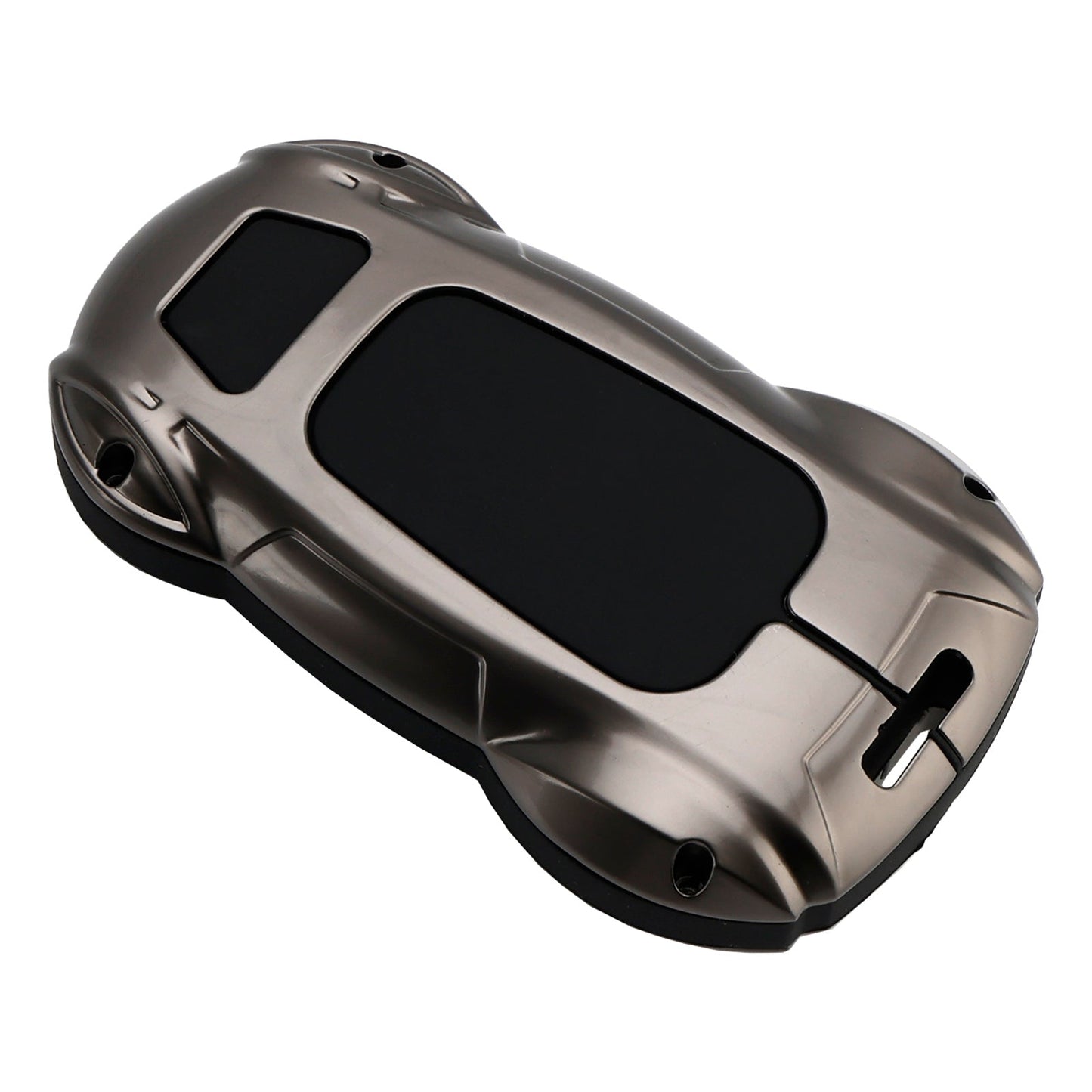 Leather Alloy Zinc Car Key Gray Case Cover For Lexus ES260h/RX350h/LS500h