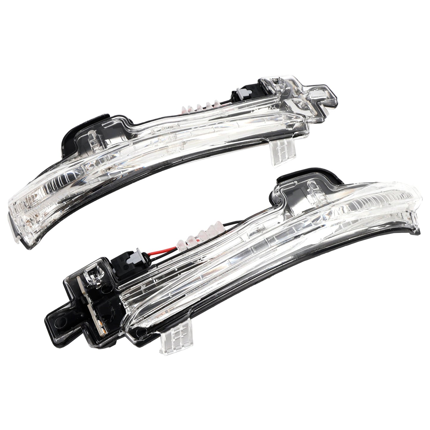 2Pcs Wing Mirror LED Signal Indicator Light For Volvo V40 S60 S80 V60 V70