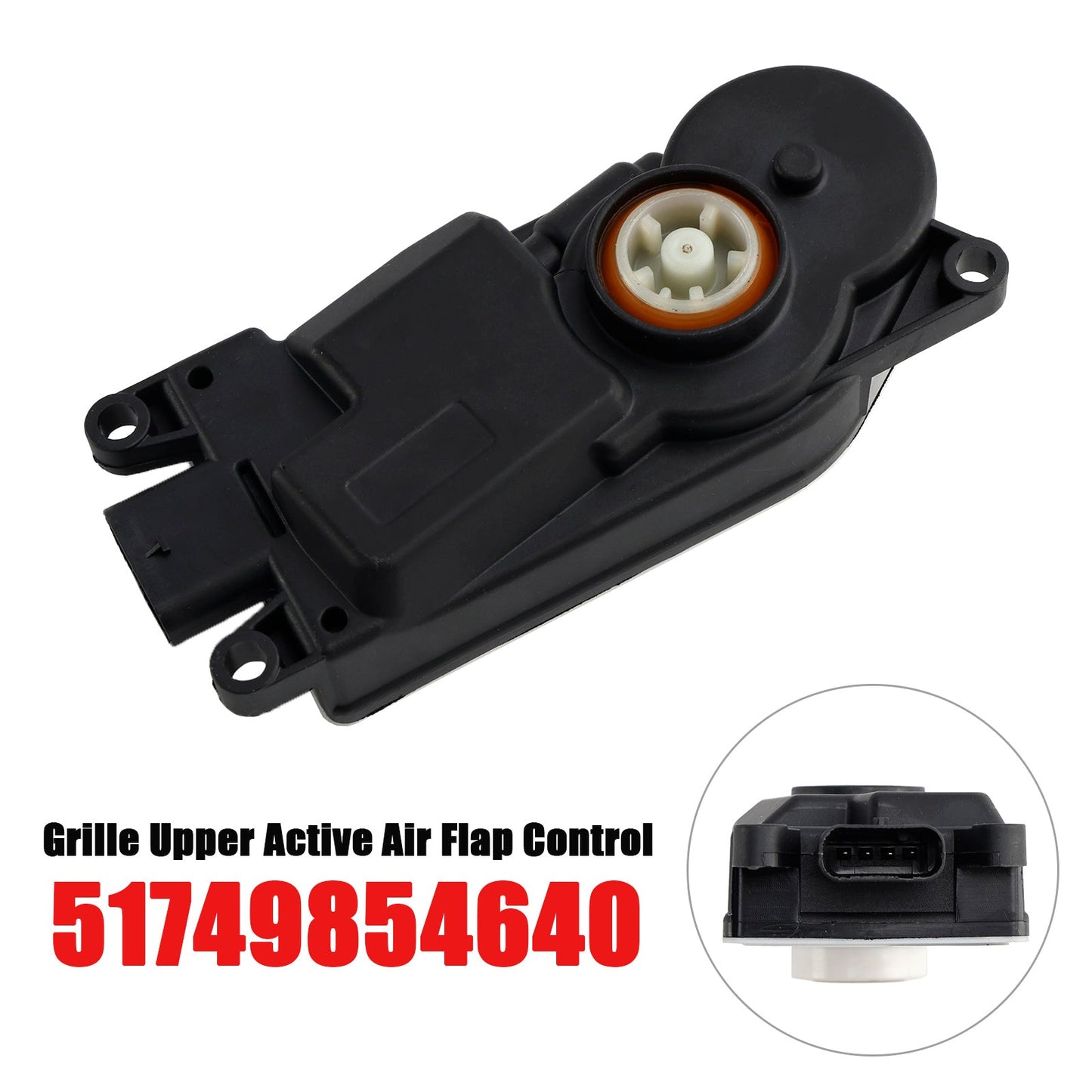 Grille Upper Active Air Flap Control for BMW G30 G32 G12 51749854640