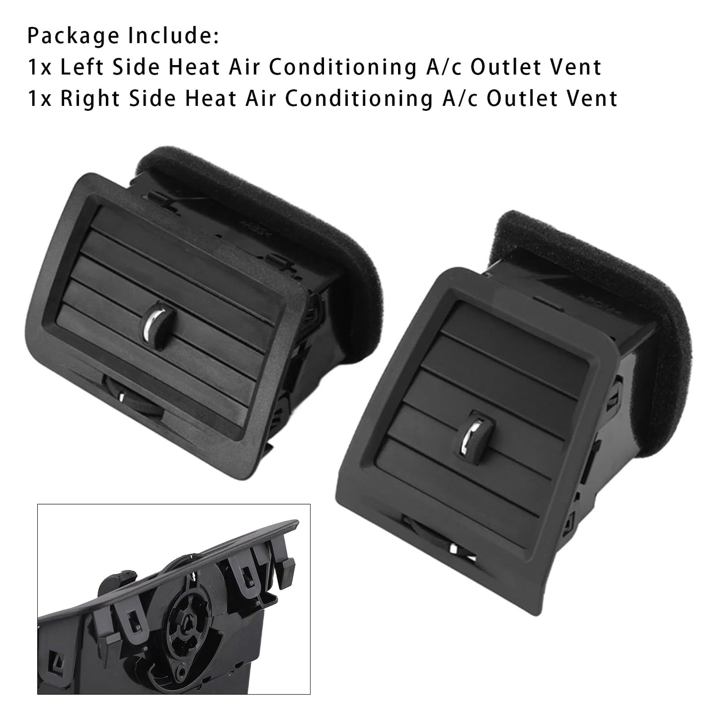 2008-2014 Dodge Challenger LH+RH Dashboard Air A/C Vent 1QL41XDVAA 1QL40XDVAA
