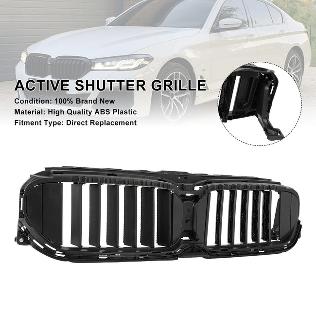 2021-2023 For BMW 5 series 540i 3.0L Front Radiator Active Grille Air Shutter W/Motor 51119498612