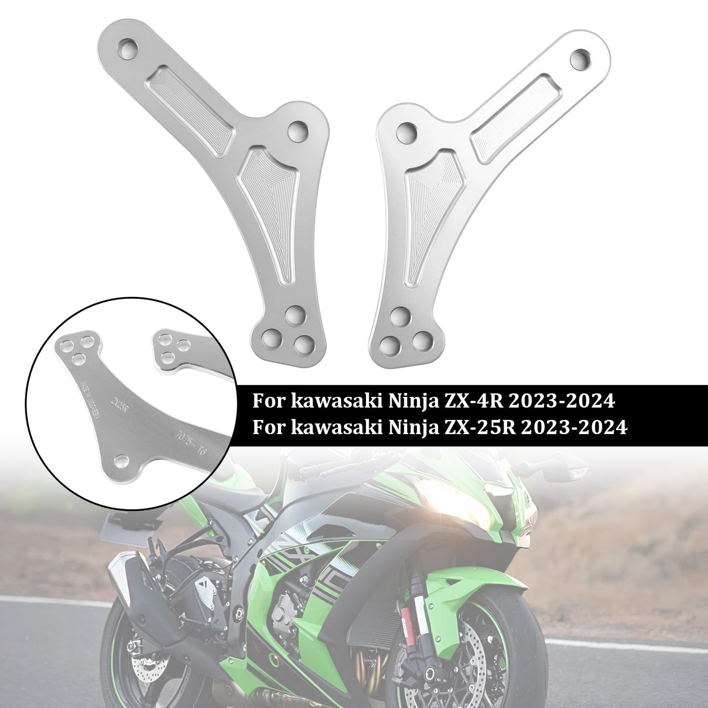 2023-2024 kawasaki ZX-25R ZX-4R Adjustable Lower Suspension Links For
