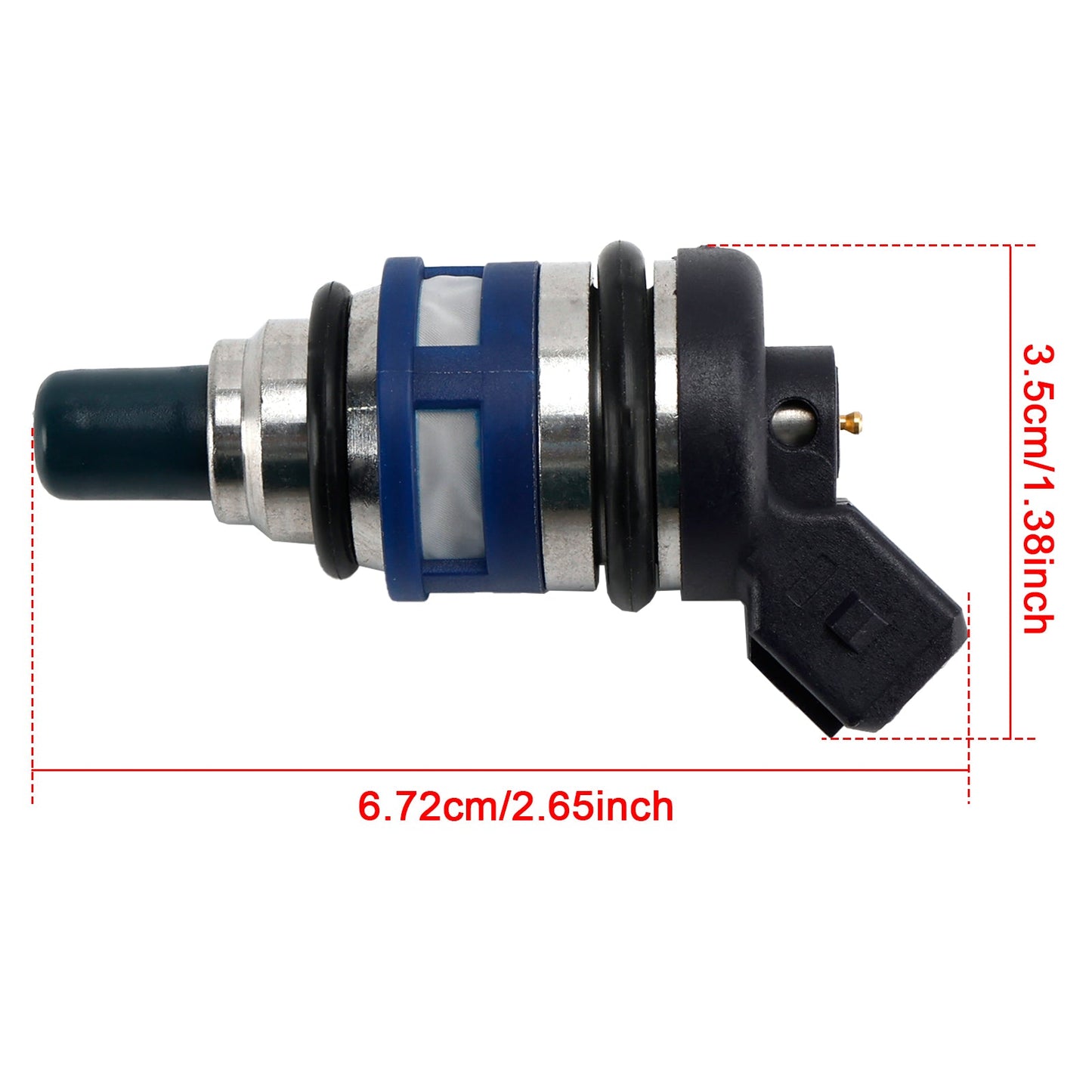 1989-1996 Nissan 300ZX Z32 3.0L TURBO V6 1Pcs Fuel Injector 16600-40P07