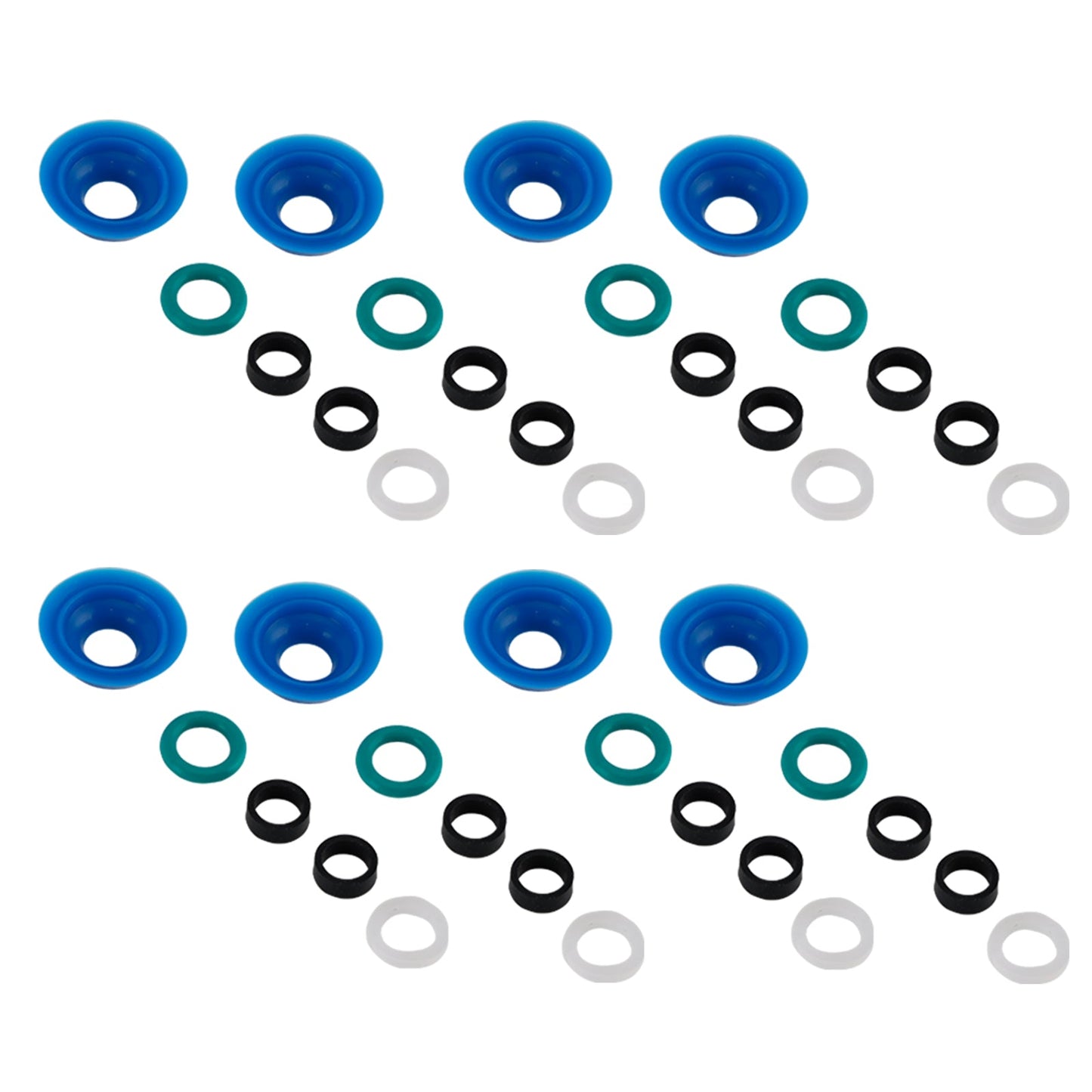 Fuel Injector O-Ring Kit Fit Chevrolet Silverado 1500 2019-2019 Fit Camaro