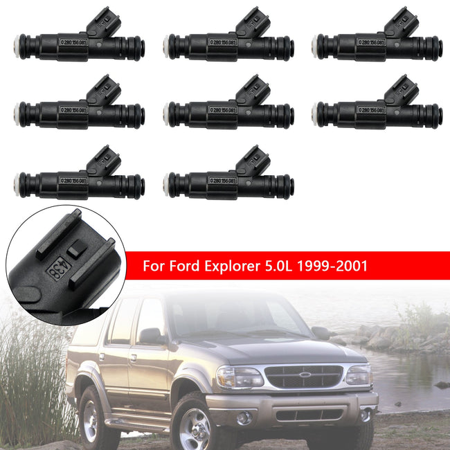 8PCS 885176 0280156081 Fuel Injectors MAR102-8N 9-33102 For Mercury Mercruiser