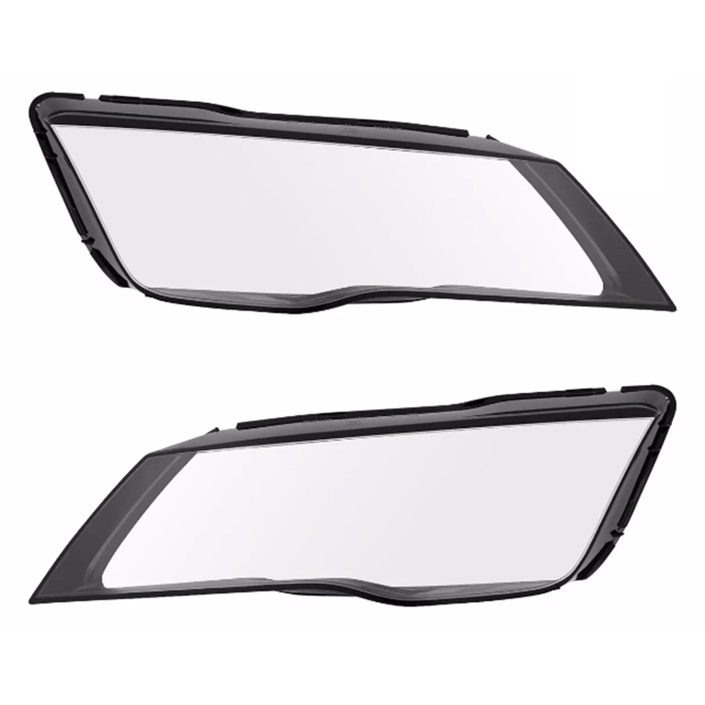 2012-2015 Audi A7 S7 RS7 2Pcs Front Headlight Lens Cover Shell Clear