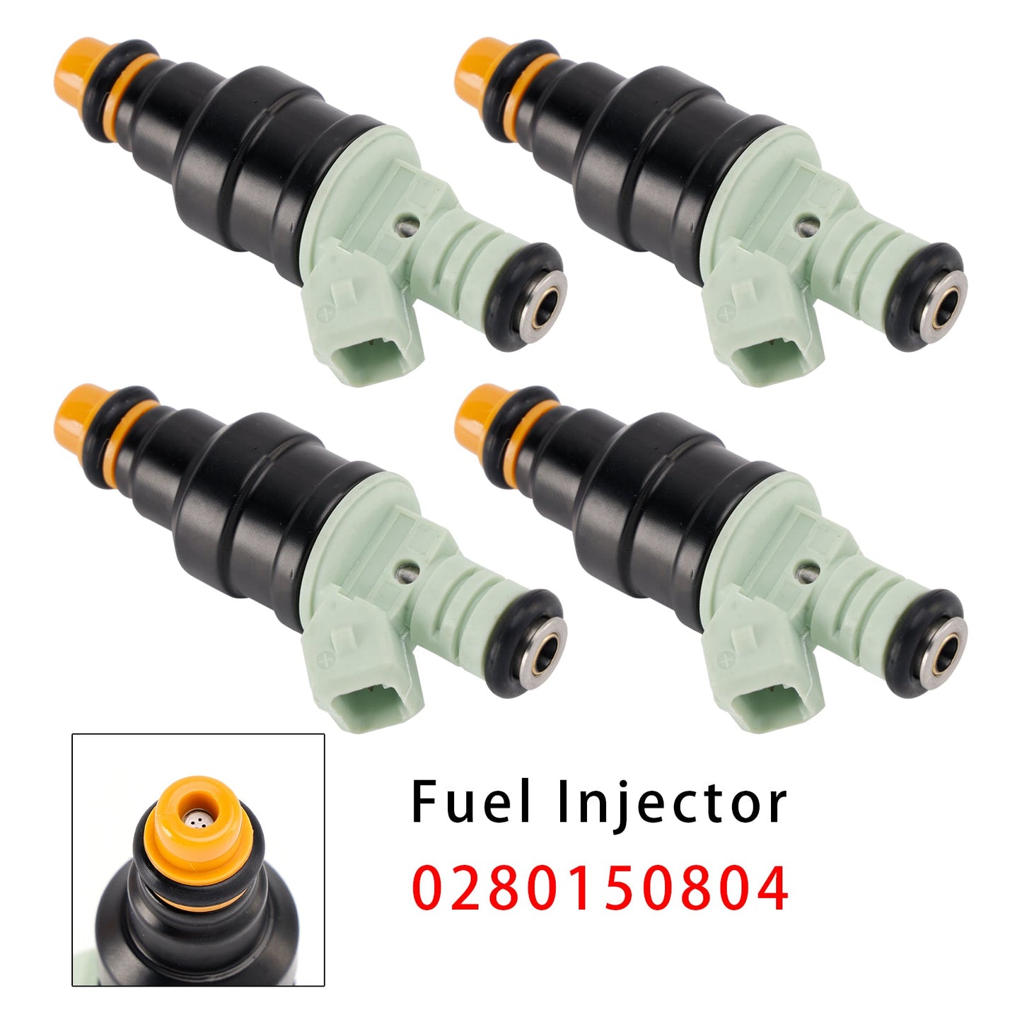 4Pcs Fuel Injector For VOLVO 740 940 760 960 2.0-2.3 TURBO 0280150804