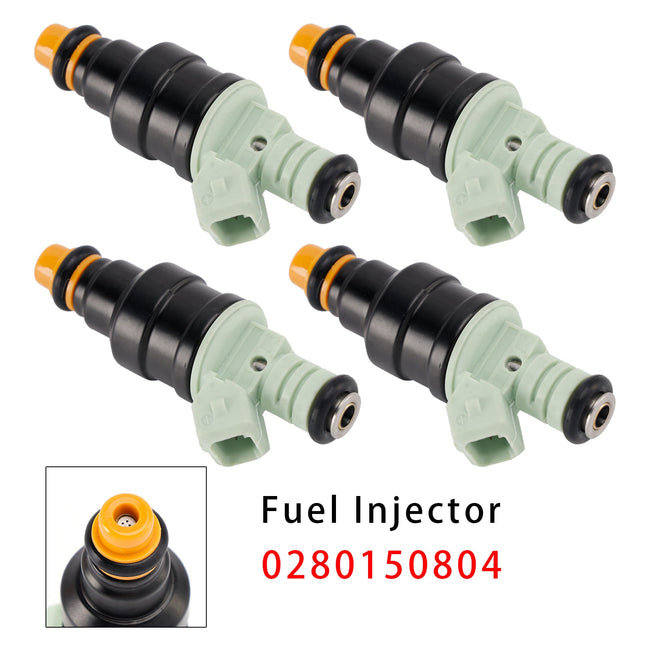 08.1990-09.1993 For VOLVO 960 I (964) 140-190PS 4Pcs Fuel Injector 0280150804