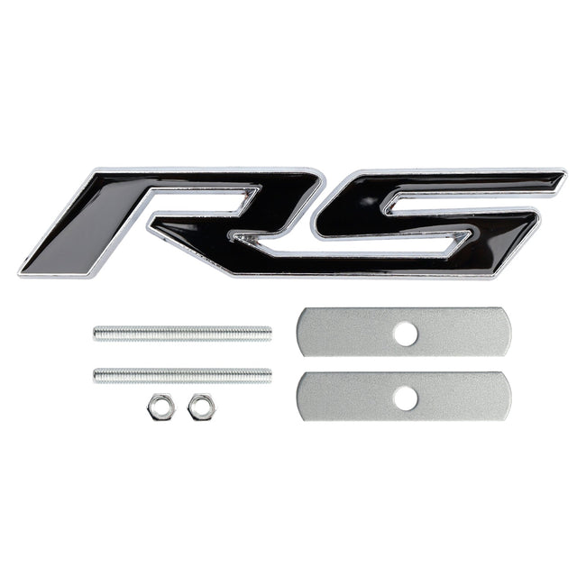 Front Grille RS Emblem Decal Badge for Chevrolet Camaro Impala