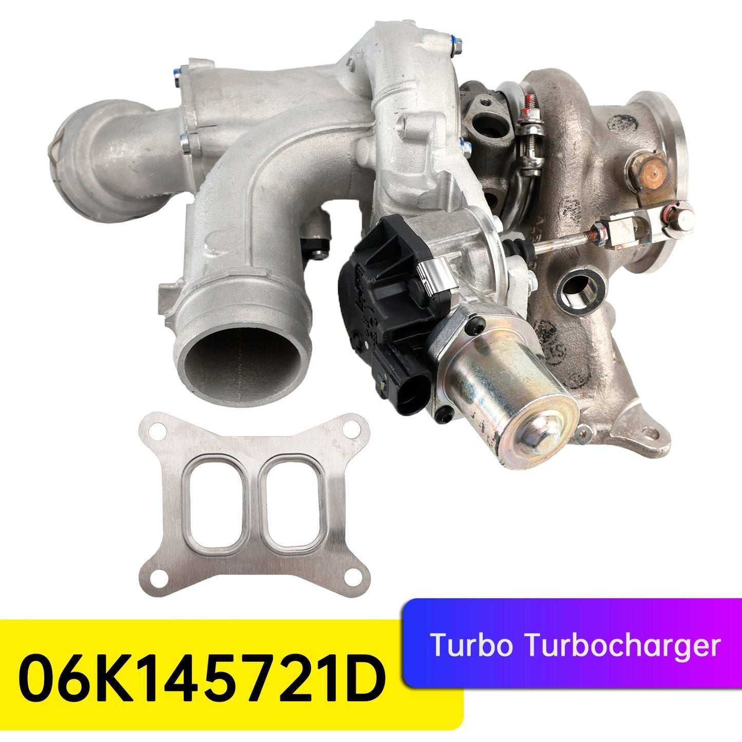 2018-2020 Volkswagen Passat L4 2.0L Turbocharged Turbo Turbocharger 06K145721D 2511625