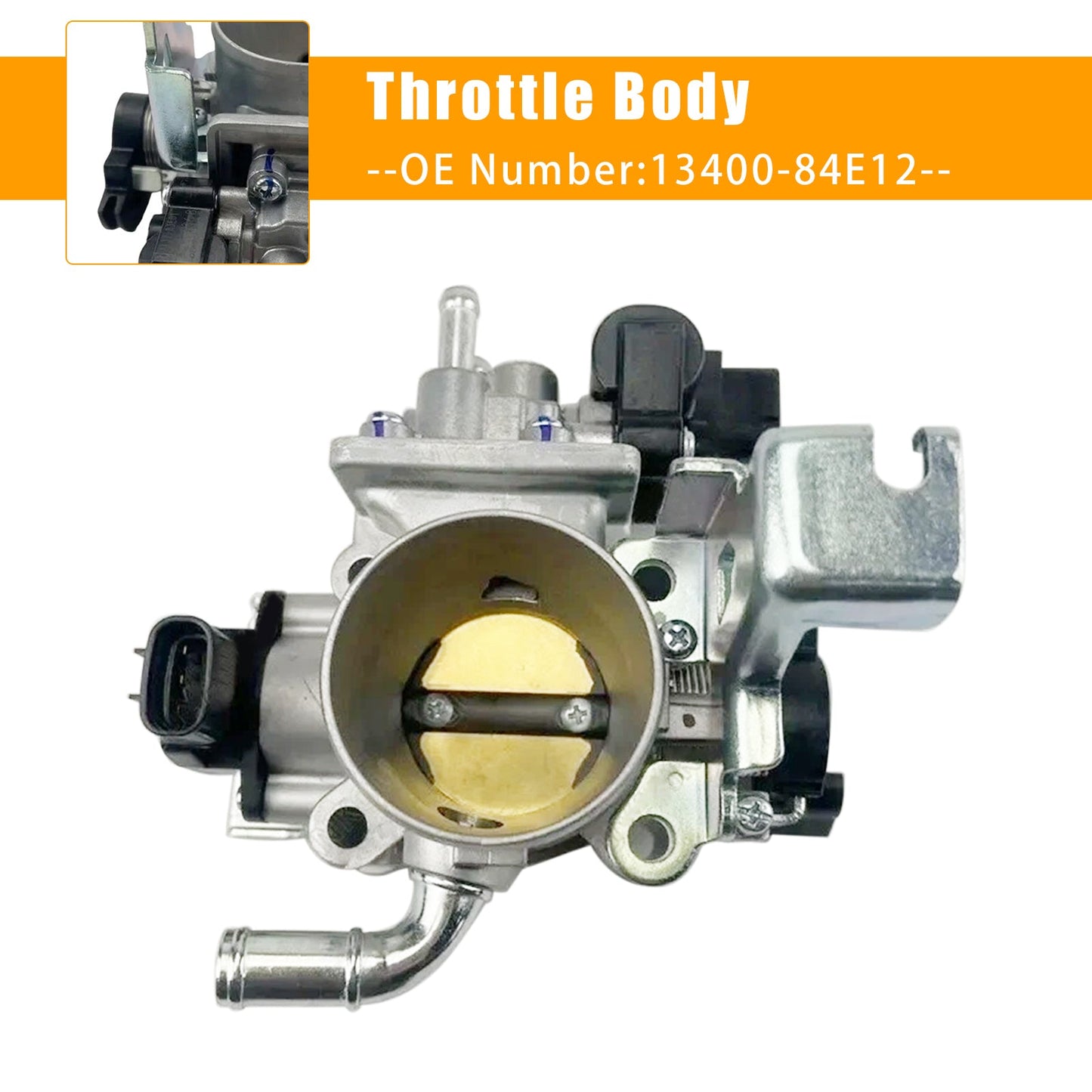 2006+ Suzuki (Import) SWIFT III (MZ, EZ) 1.3 4x4 (RS 413, ZD11S) M13A 1328 66 Hatchback Throttle Body 13400-84E12
