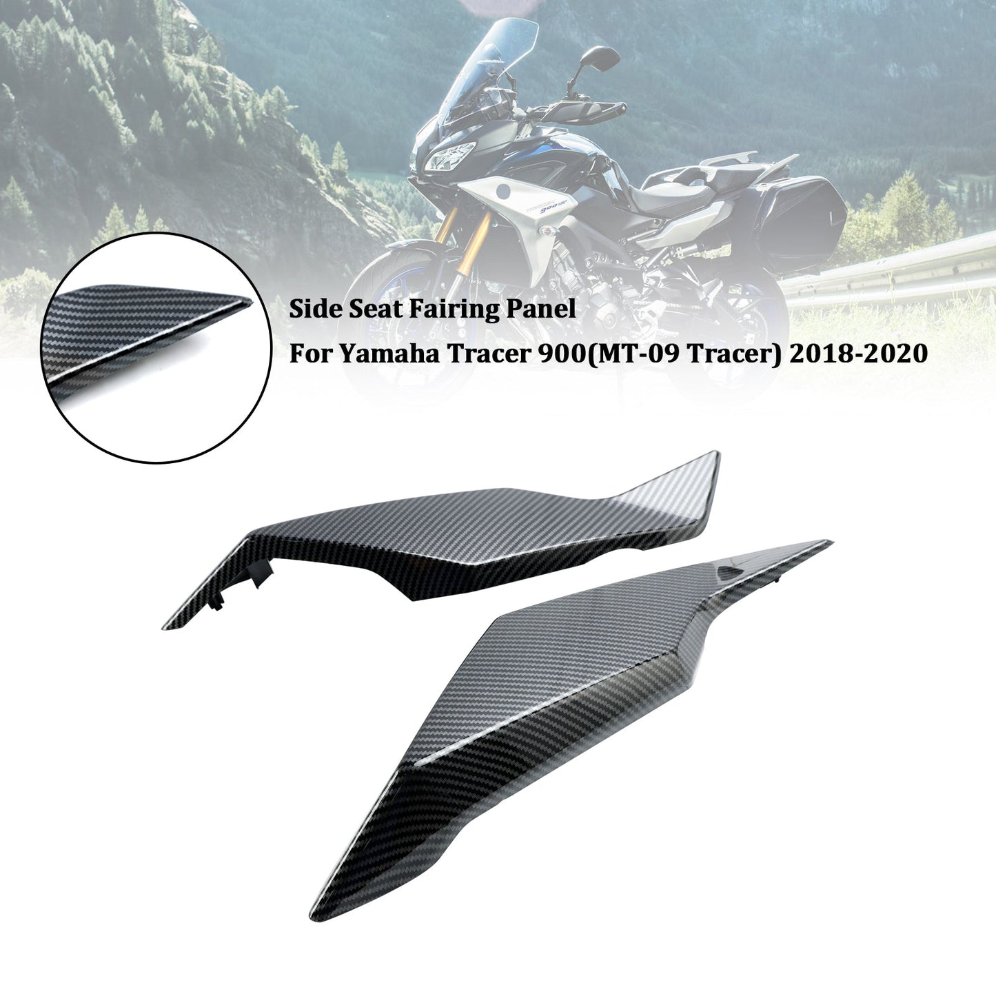 2018-2020 Yamaha Tracer 900 / GT Rear Tail Side Seat Fairing Panel