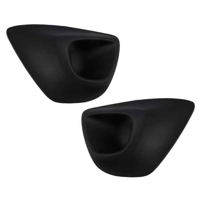 2015-2019 Vauxhall Vivaro B MK2 2PCS Front Bumper Fog Light Cover Grille