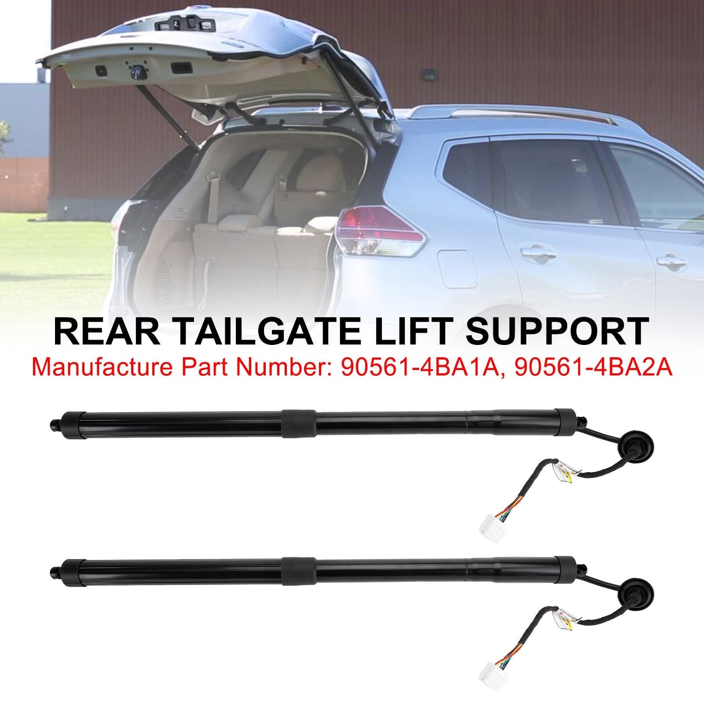 2014-2019 Nissan Rogue S Sport Utility 4-Door 2.5L Rear Tailgate Power Hatch Lift Support W/ Opener 90561-4BA4A