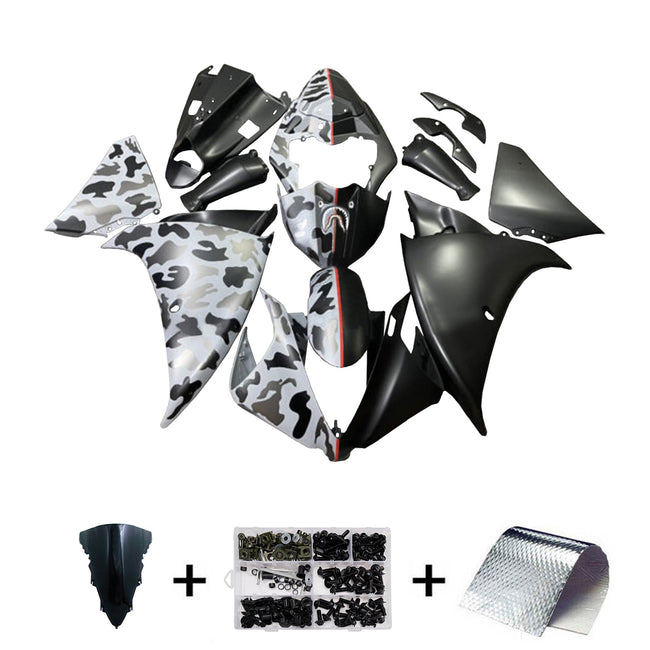 Injection Fairing Kit Bodywork Plastic ABS For Yamaha YZFR1 YZF-R1 2012-2014