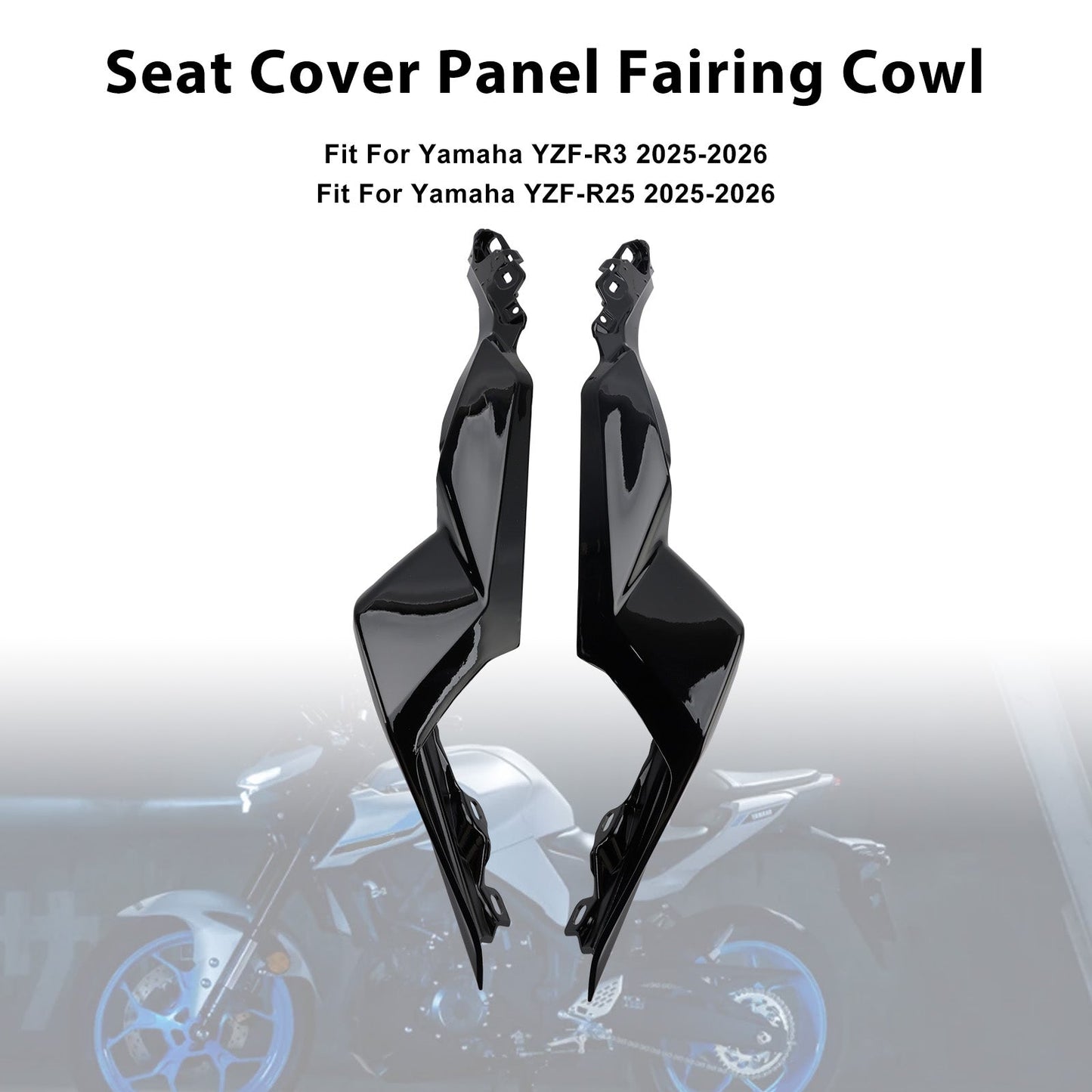 2025-2026 Yamaha YZF-R3 R25 MT-03 Rear Tail Seat Side Cover Fairing