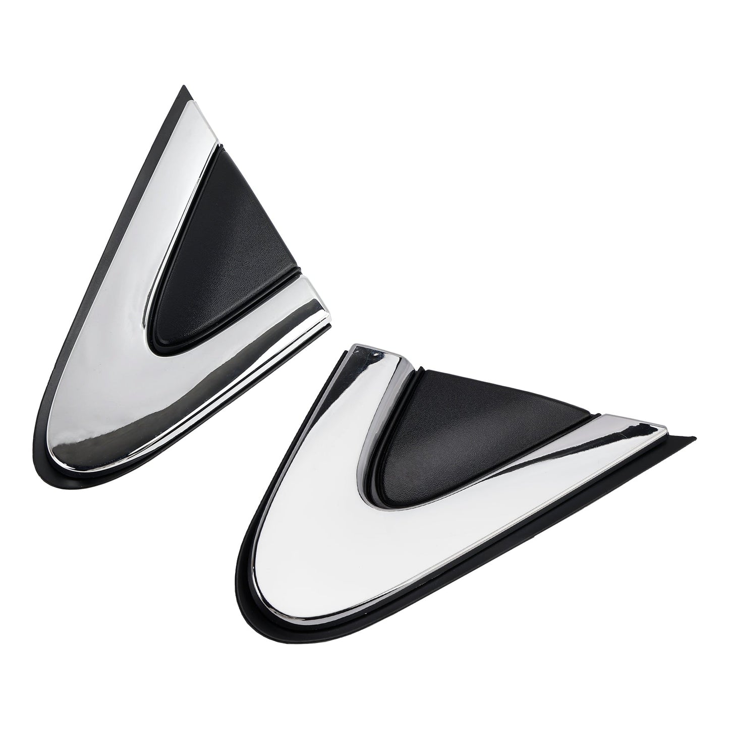 Left& Right Side Mirror Trim Cover Corner Molding for Chrysler 200 2015-2017