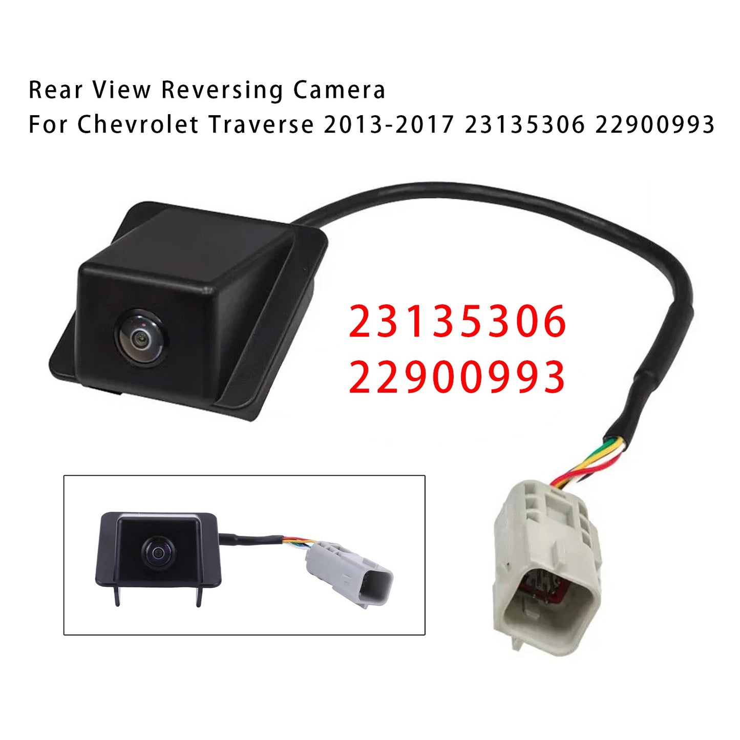 2013-2017 Chevrolet Traverse Rear View Reversing Camera 23135306 22900993