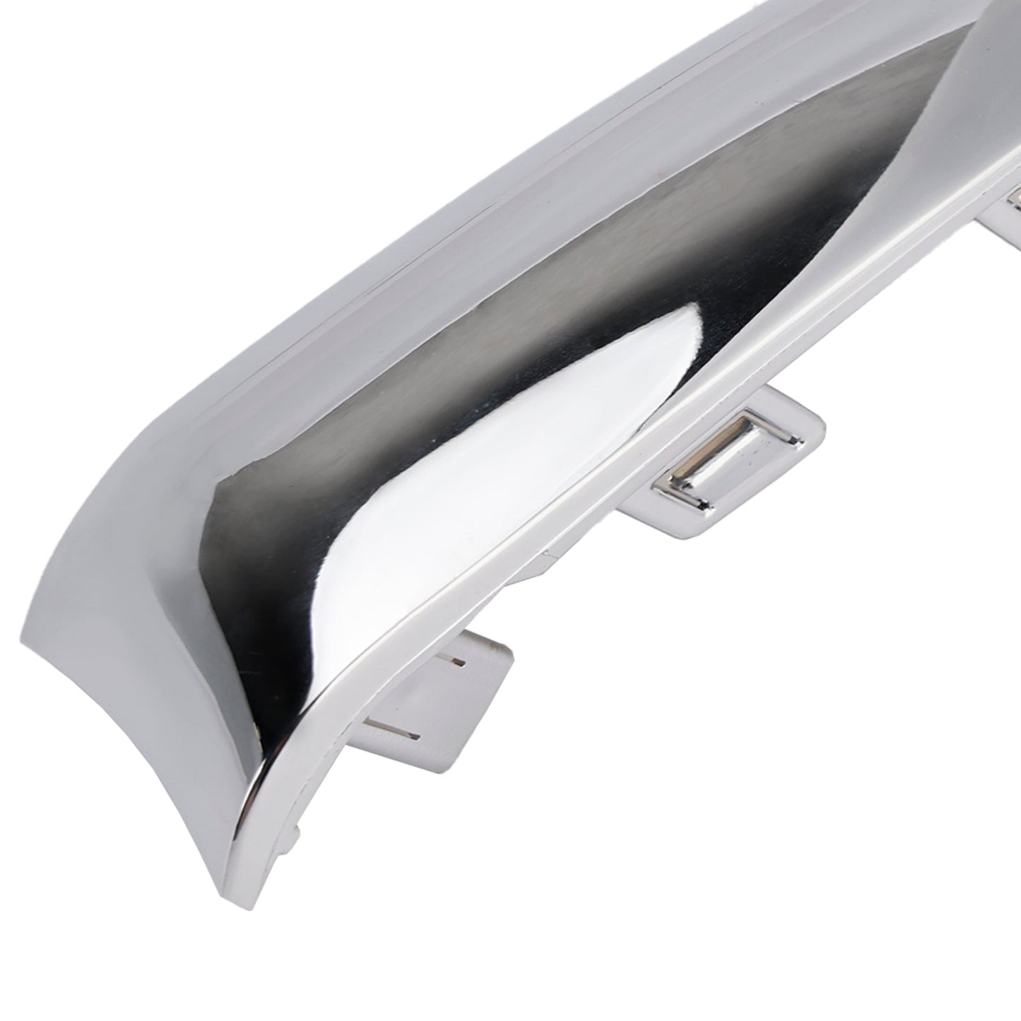 2015.08-2020 Fiat 500 Lounge Left & Right Front Bumper Moulding Chrome