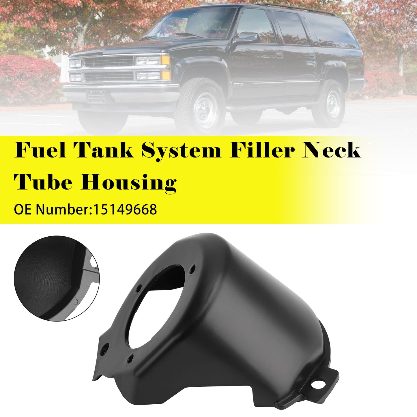 Fuel Tank Filler Neck Housing 15149668 For Chevy C1500 Oldsmobile Bravada