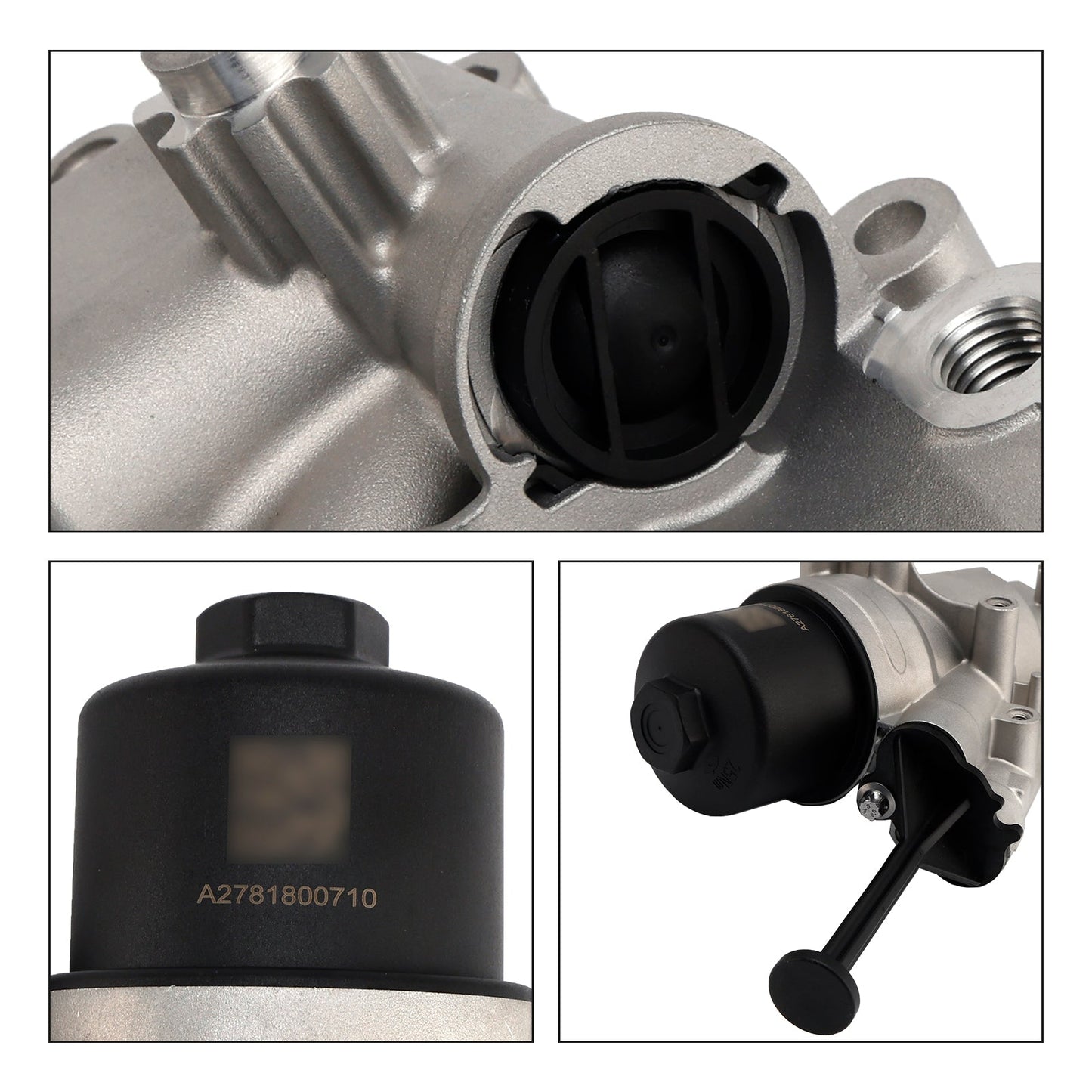 Engine Oil Filter Housing for Mercedes G63 E550 CLS63 S550 E63 11-19 2781800710