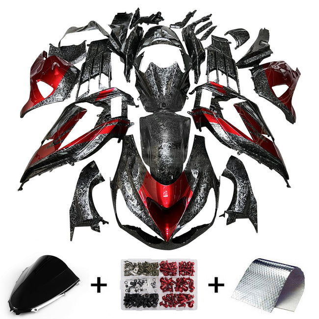 Injection Fairing Kit Bodywork fit For Kawasaki ZX14R ZZR1400 2012-2025