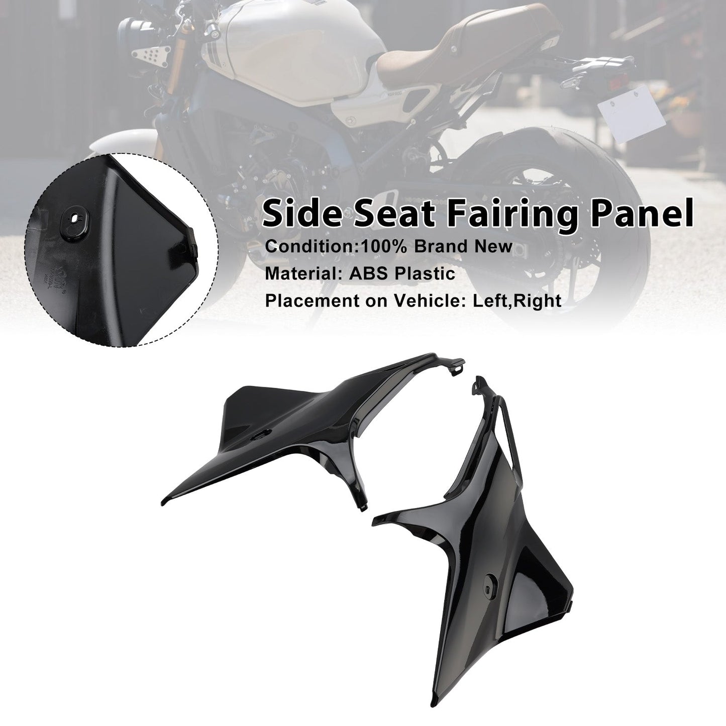 2022-2025 Yamaha XSR 900 XSR900 Side Seat Fairing Panel Cowl