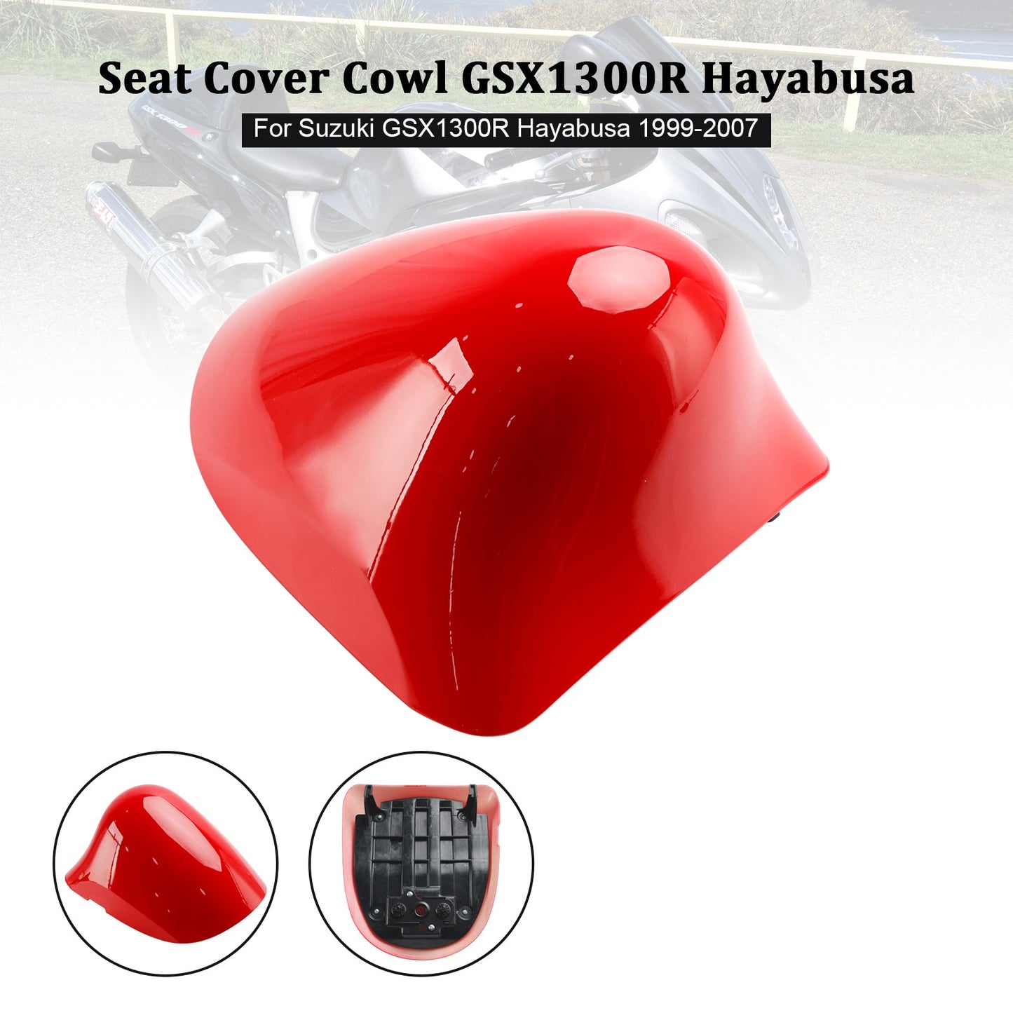 1999-2007 Suzuki GSX1300R GSX-R1300 Hayabusa Rear Seat Fairing Cover