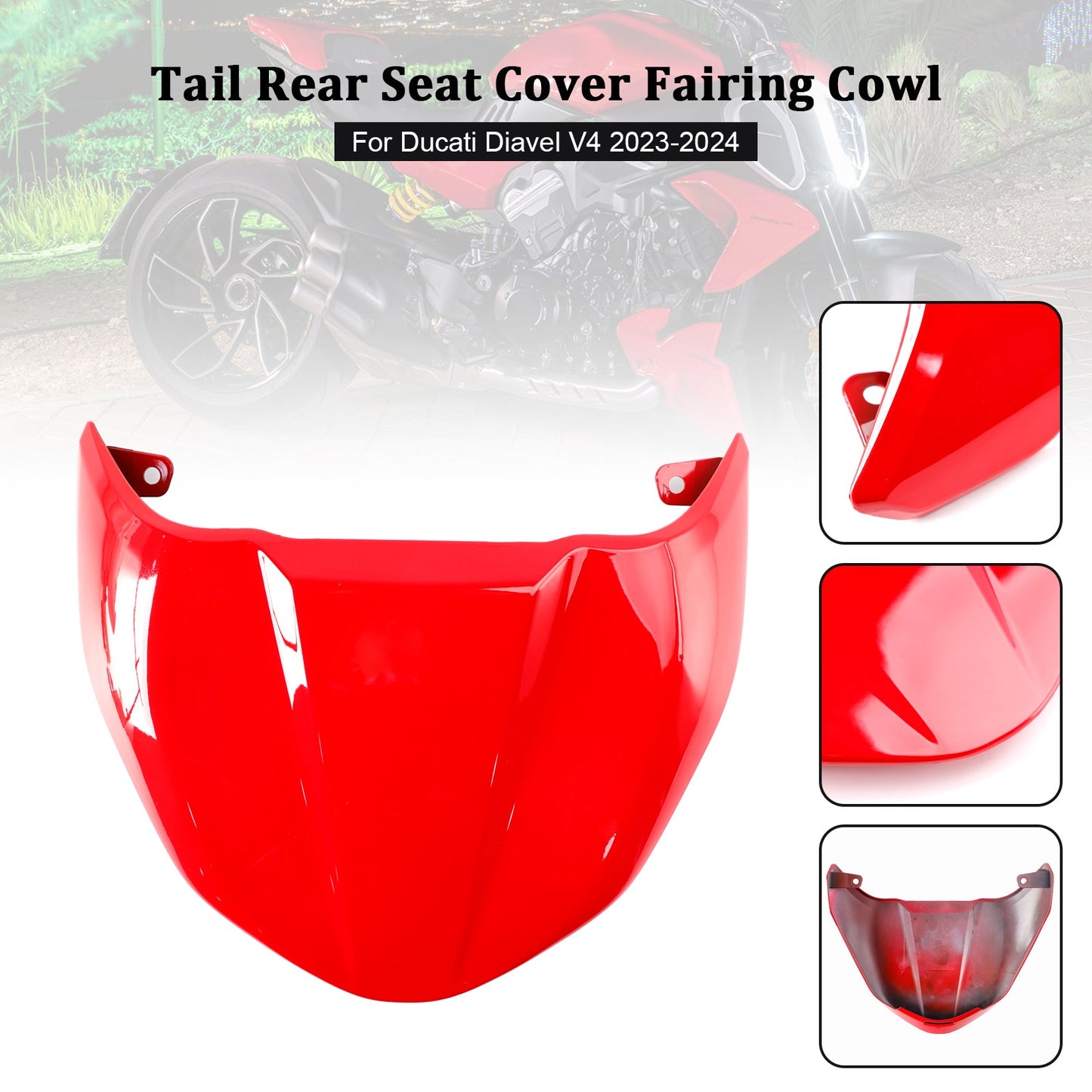 Tail Rear Seat Cover Fairing Cowl For Ducati Diavel V4 2023-2024