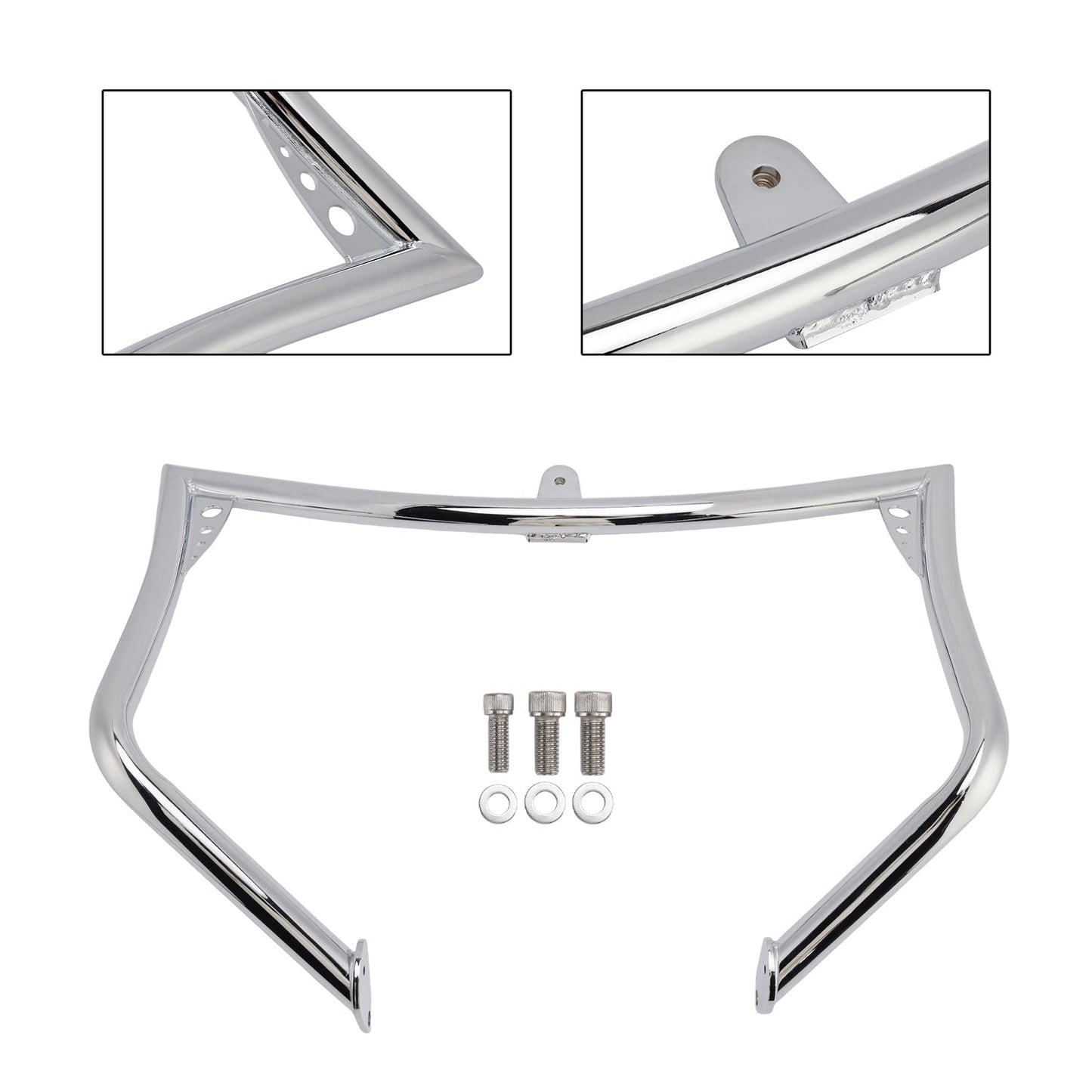 1997-2006 Touring Road King EFI FLHRI Engine Guard Frame Anti-Crash Bumper Protector Chrome