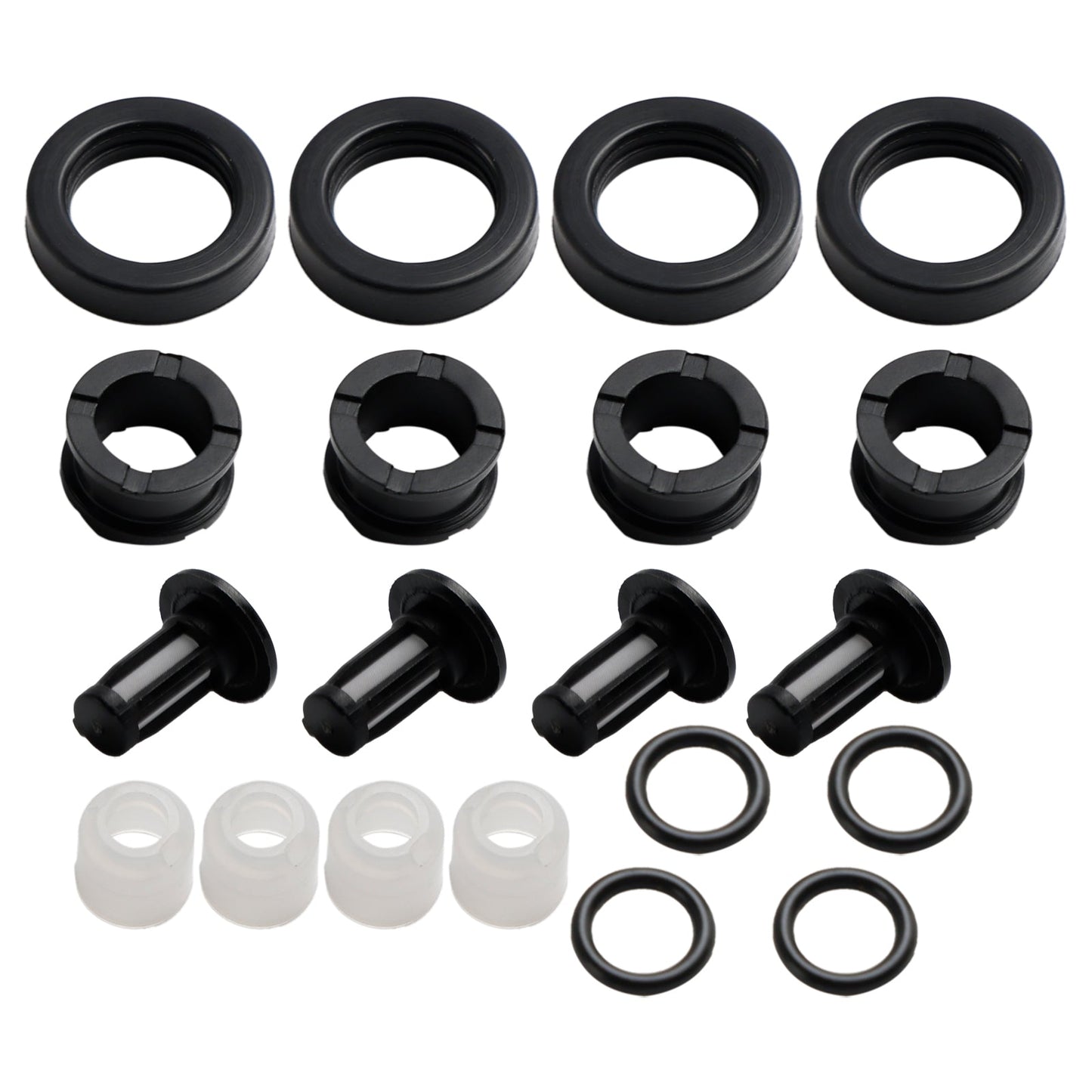 1997-2001 Honda Prelude Fuel Injector Repair Service Kit H22A4 FJ582