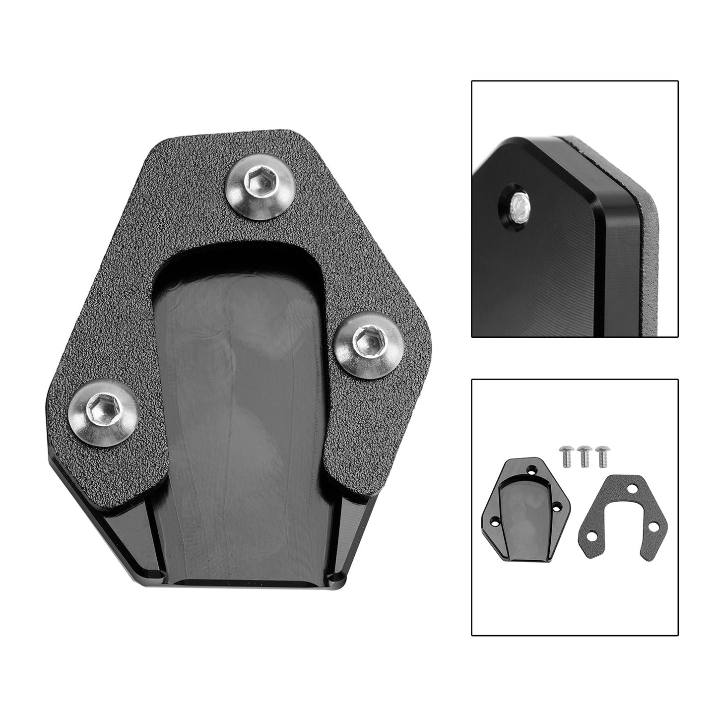 Kickstand Enlarge Plate Pad fit for HONDA GROM 125 MSX125 13-24 MONKEY 125 18-24