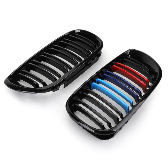 2002-2005 BMW E46 3 Series 4 Door M-Color Front Kidney Hood Grille Grill