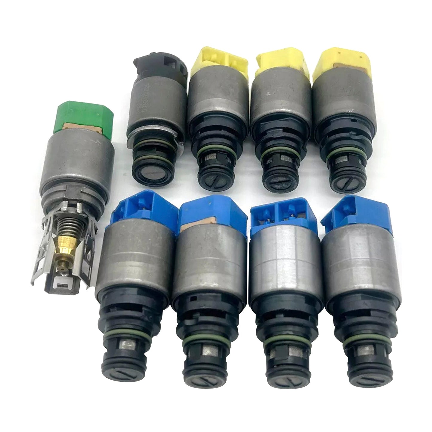9pcs 8HP50 8-Speed Automatic Transmission Solenoid For BMW Dodge Jeep Alfa Romeo