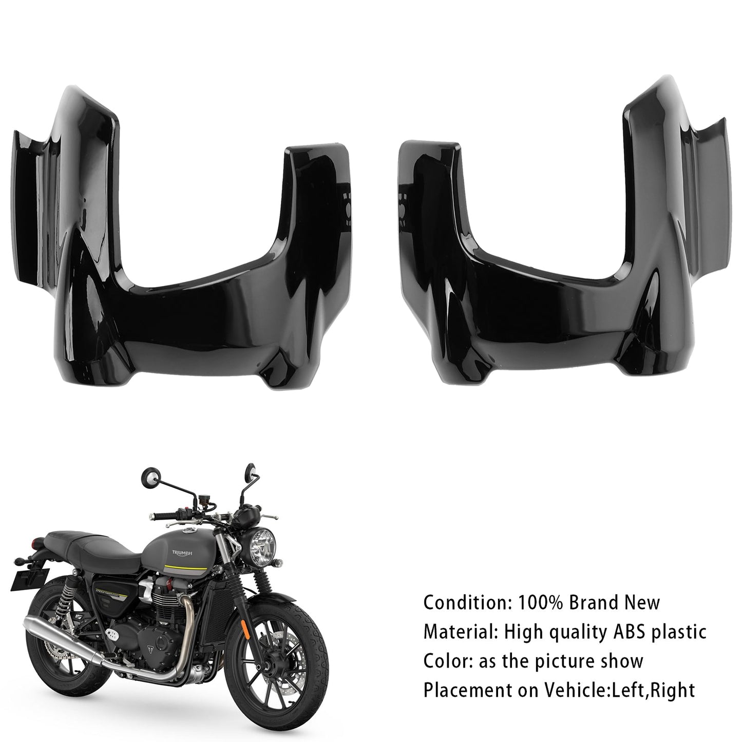 2023-2024 Speed Twin 900 Tank Side Cover Panel Fairing Cowl