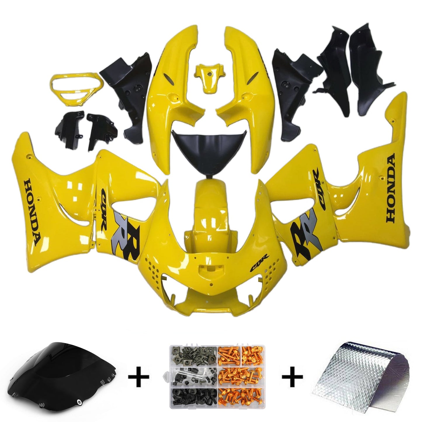 1998-1999 Honda CBR900RR 919 Injection Fairing Kit Bodywork Plastic ABS