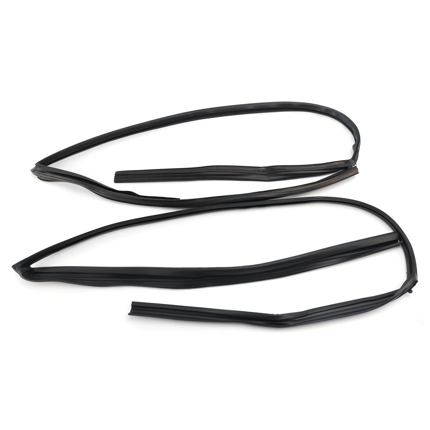 1996-2000 HONDA CIVIC EK4 EK9 2D 3D 2PCS Front Door Glass Run Channel