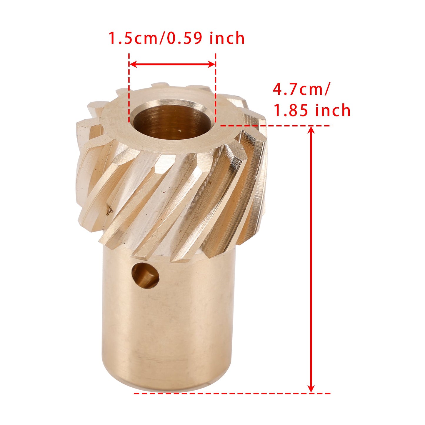 2Pack "410 0.500"" Shaft Diameter Distributor Gear For Chevy W/MSD Distributor