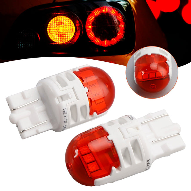 Car Light LED-AMBER Ultinon Pro6000 W21/5W 11066AU60 For PHILIPS