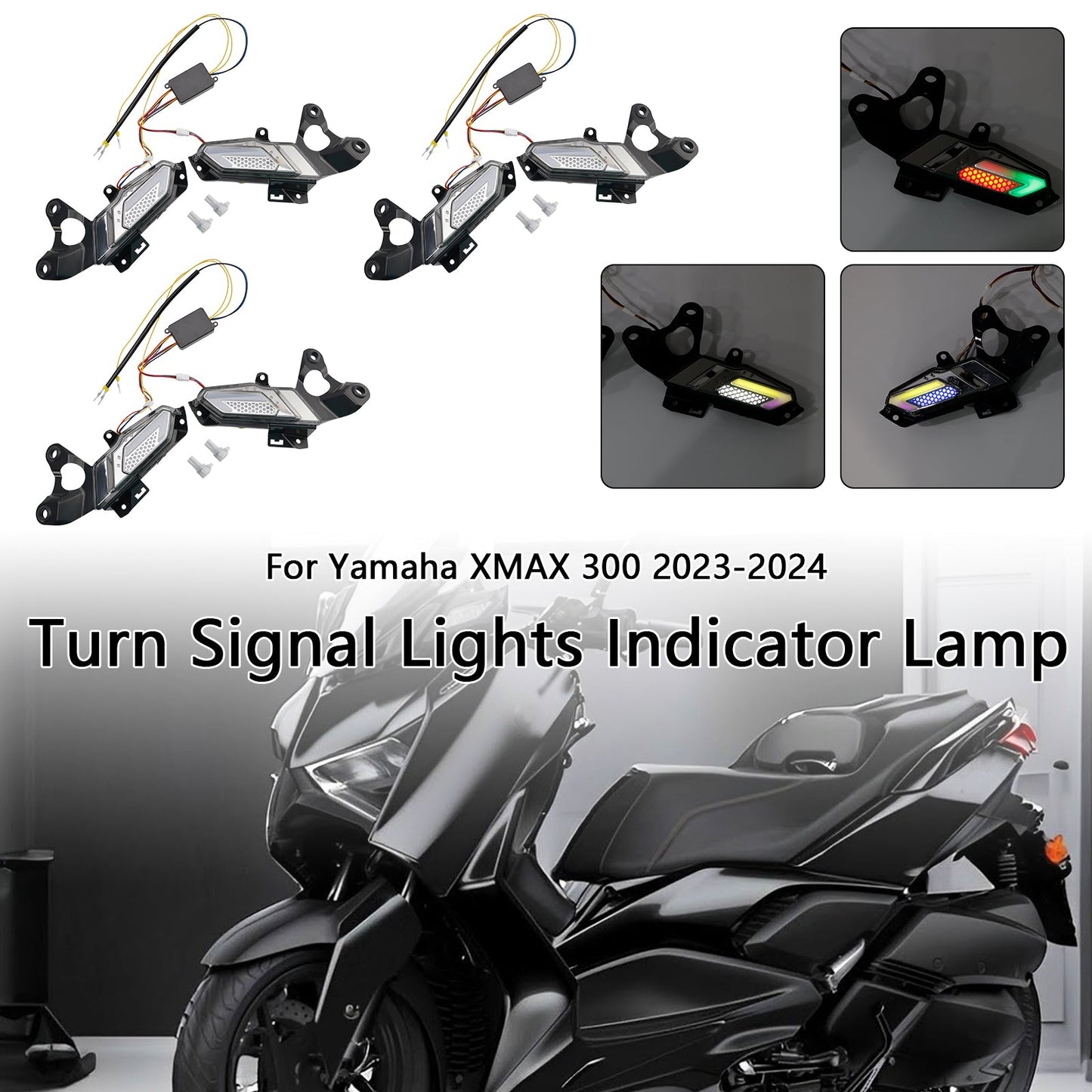 2023-2024 Yamaha XMAX 300 Turn Signal Lights Indicator Lamp