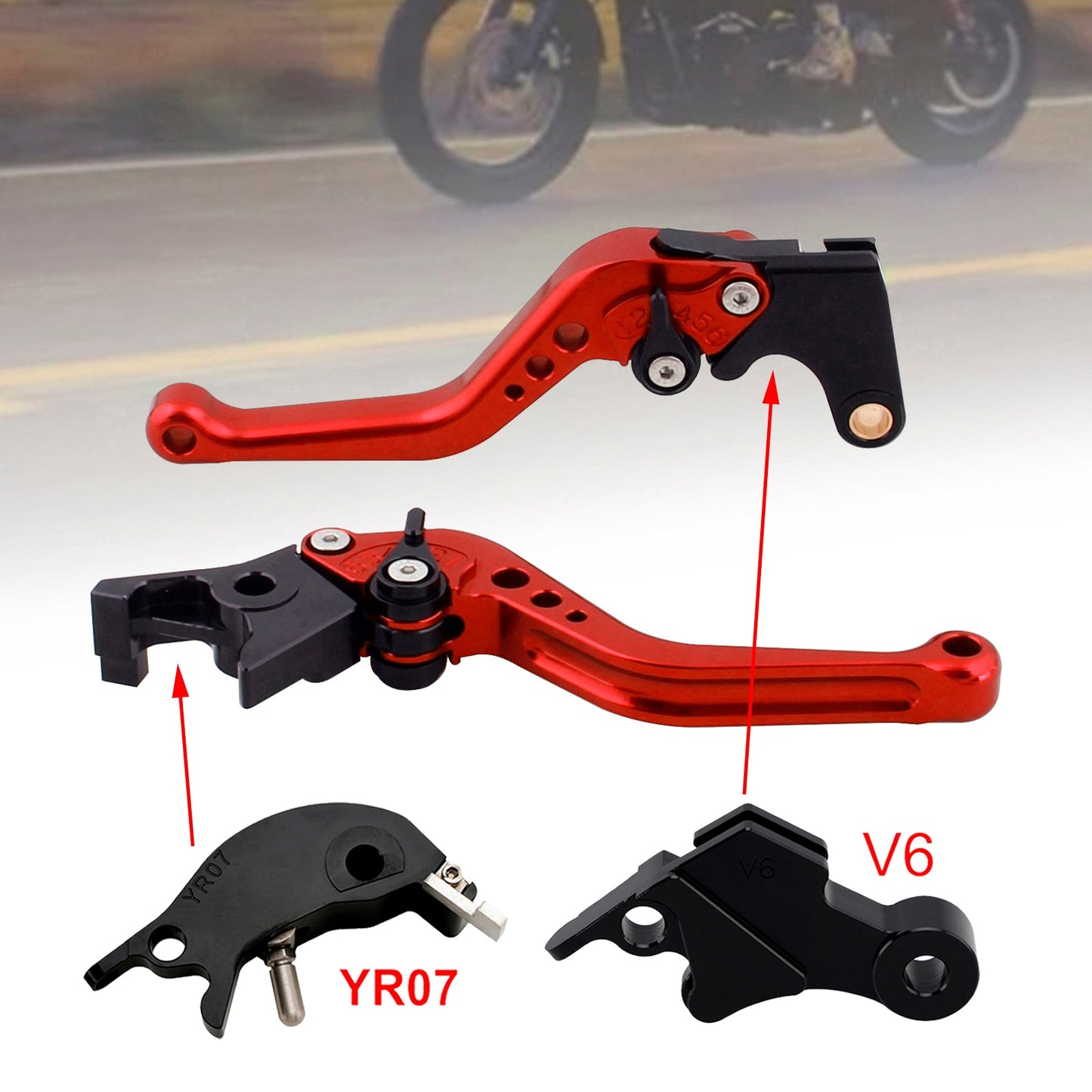 NEW Short Clutch Brake Lever fit for YAMAHA XSR900 XSR900GP MT-09 MT-09SP 24-25