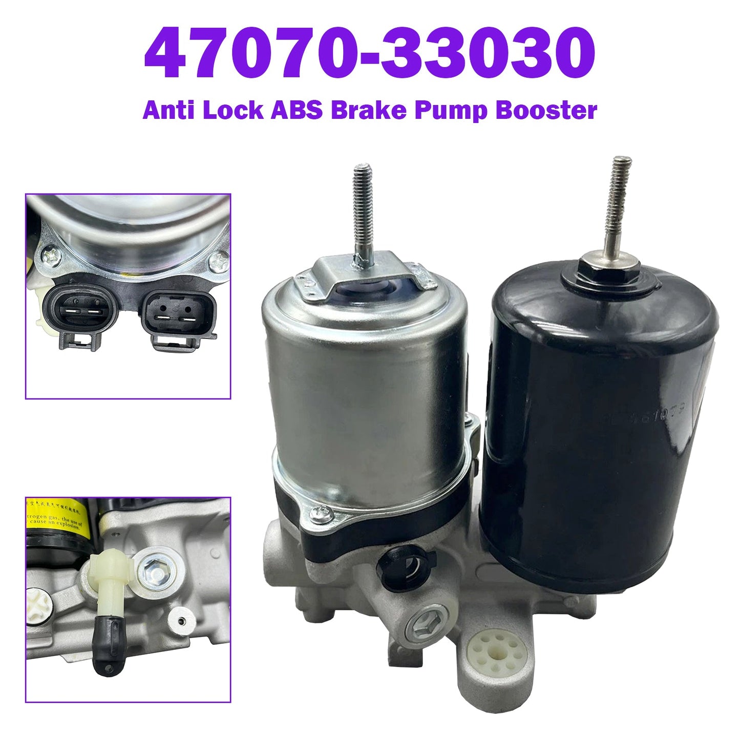 2012-2017 for Toyota Camry Hybrid Anti Lock ABS Brake Pump Booster 47070-33030