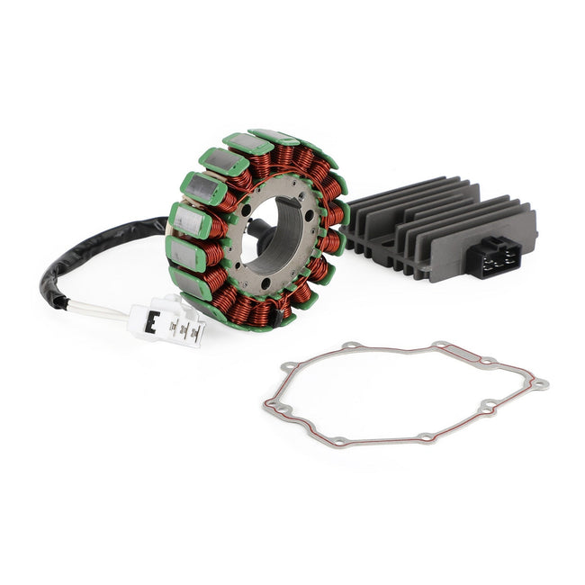 2009-2017 Yamaha FZ6 FZ6R Magneto Stator+Voltage Rectifier+Gasket