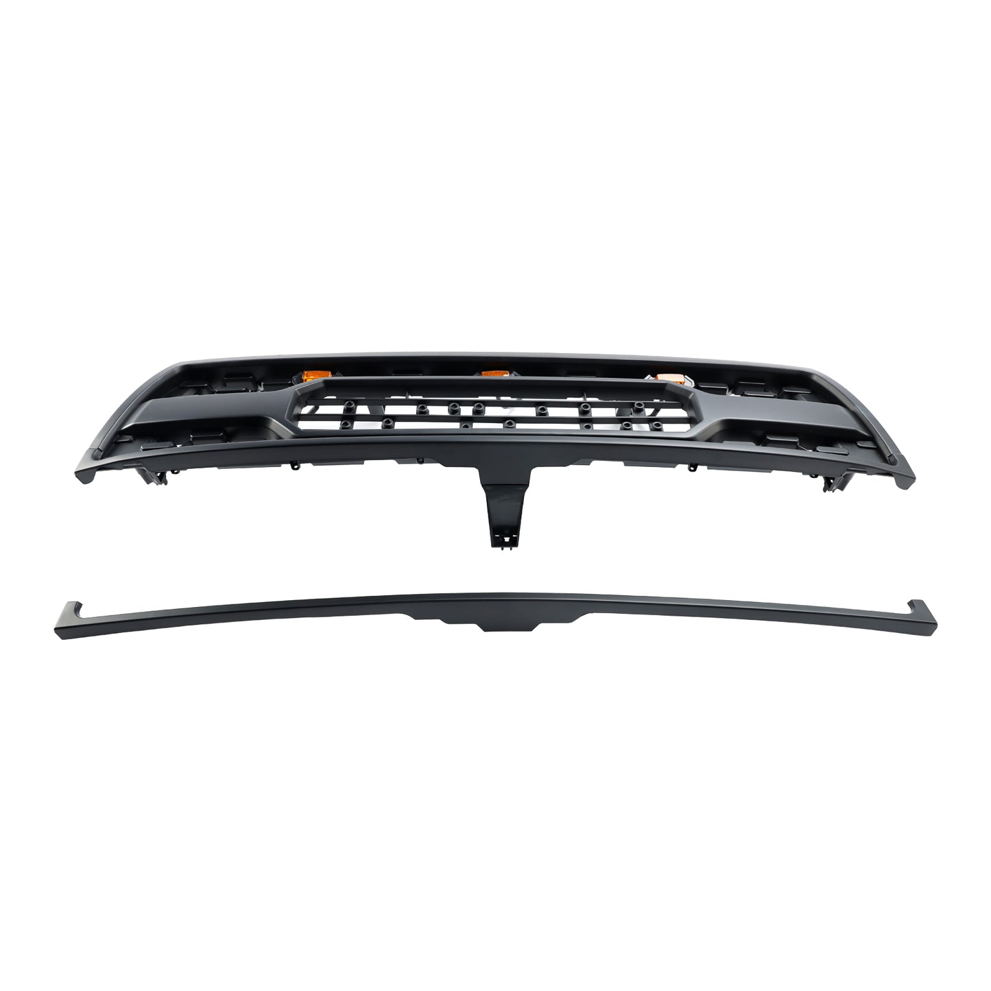 Matte Black Front Bumper Grill Grille Fit Toyota 4Runner 1996-2000 With Led