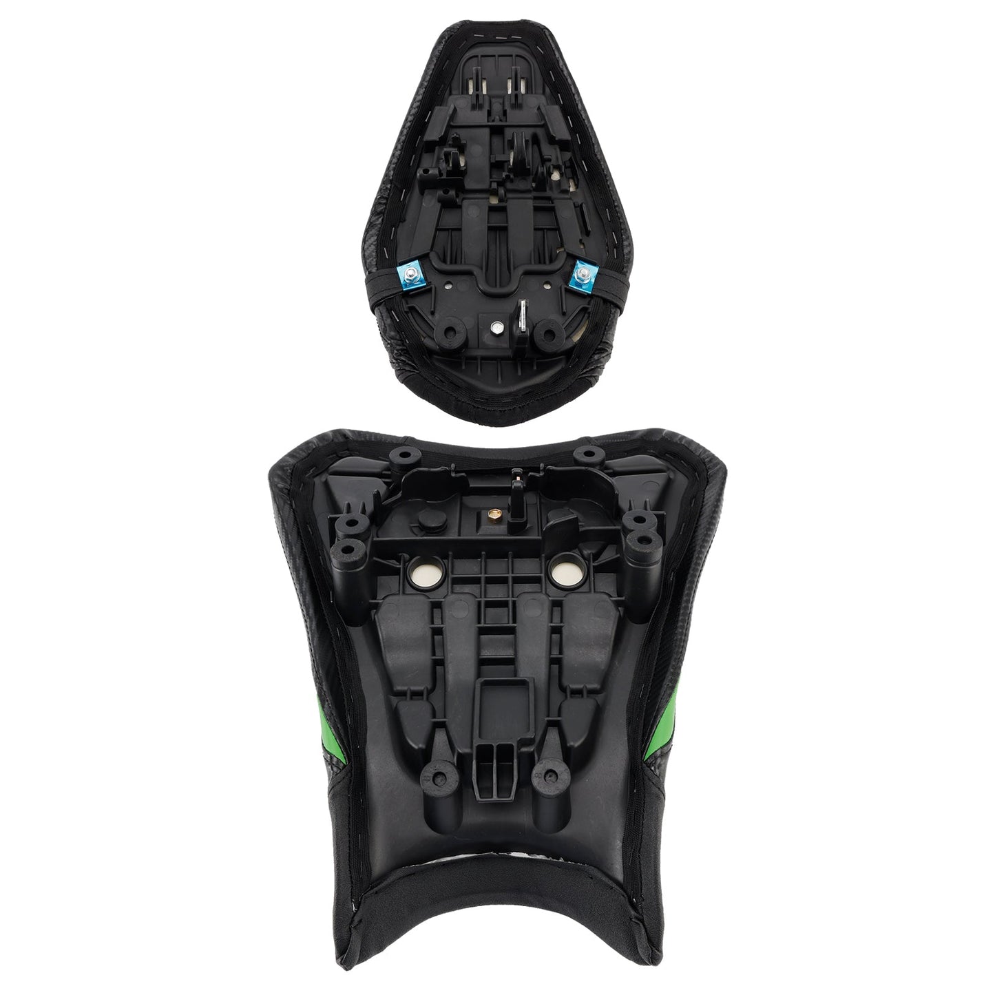 2019-2025 For Kawasaki Zx-6R Zx 6R Driver&Passenger Seat Kit Rear Cushion Green