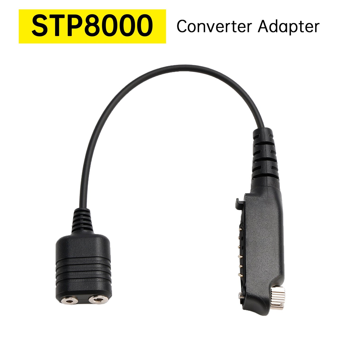 K Interface Headset Port Converter Cable for Sepura STP8000 STP8030 STP8035