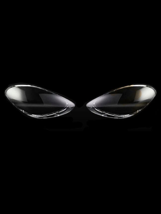 2017-2020 Porsche Panamera 2Pcs Front Headlight Lens Cover Shell Clear