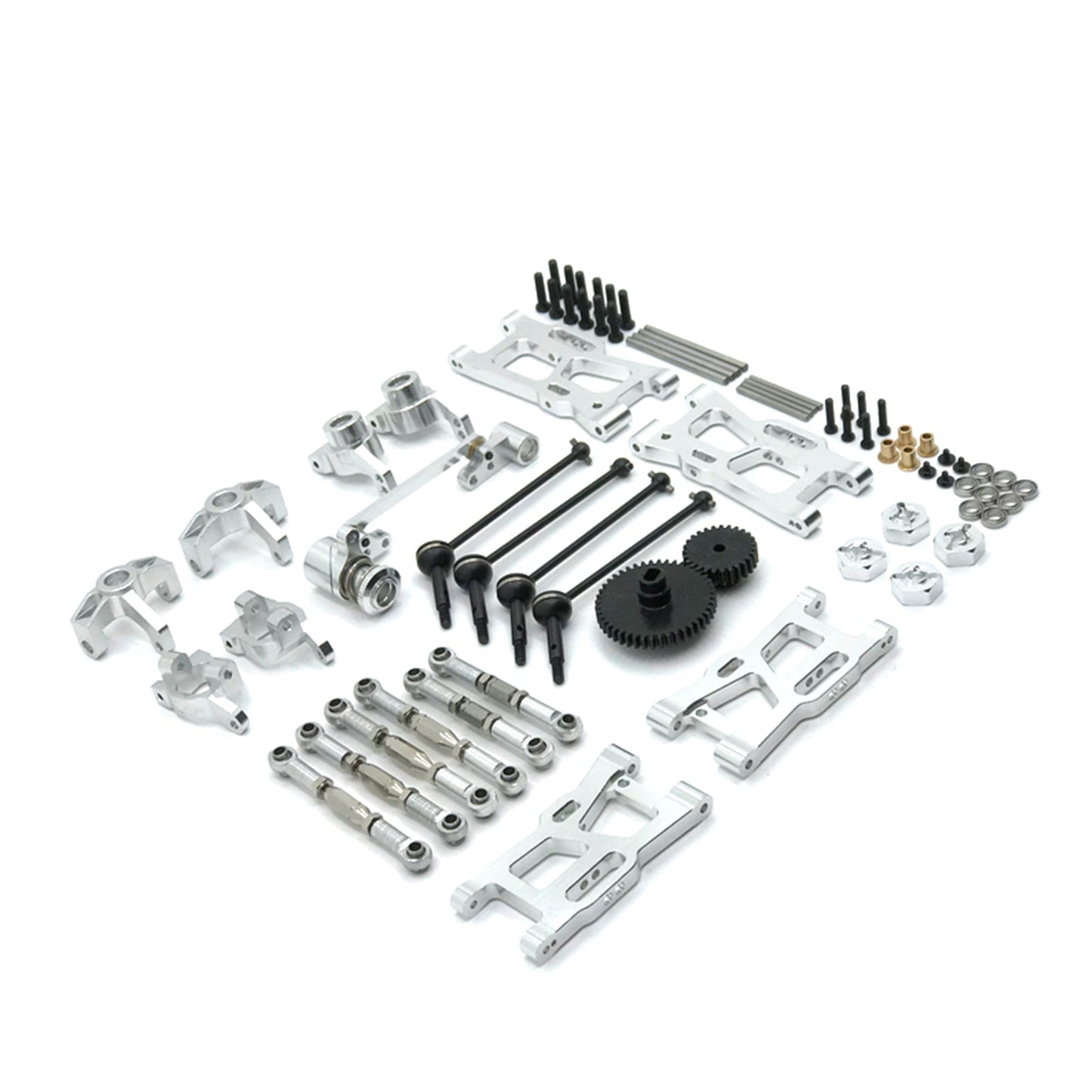 Metal 1/12 1/14 RC Car Upgrade Kits For Wltoys 144001 144002 124016 124017 124018